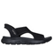 Sandale sport, dama, SKECHERS SLIP-INS SUMMITS SWEETLY EVOLVED 119519-BBK, textil